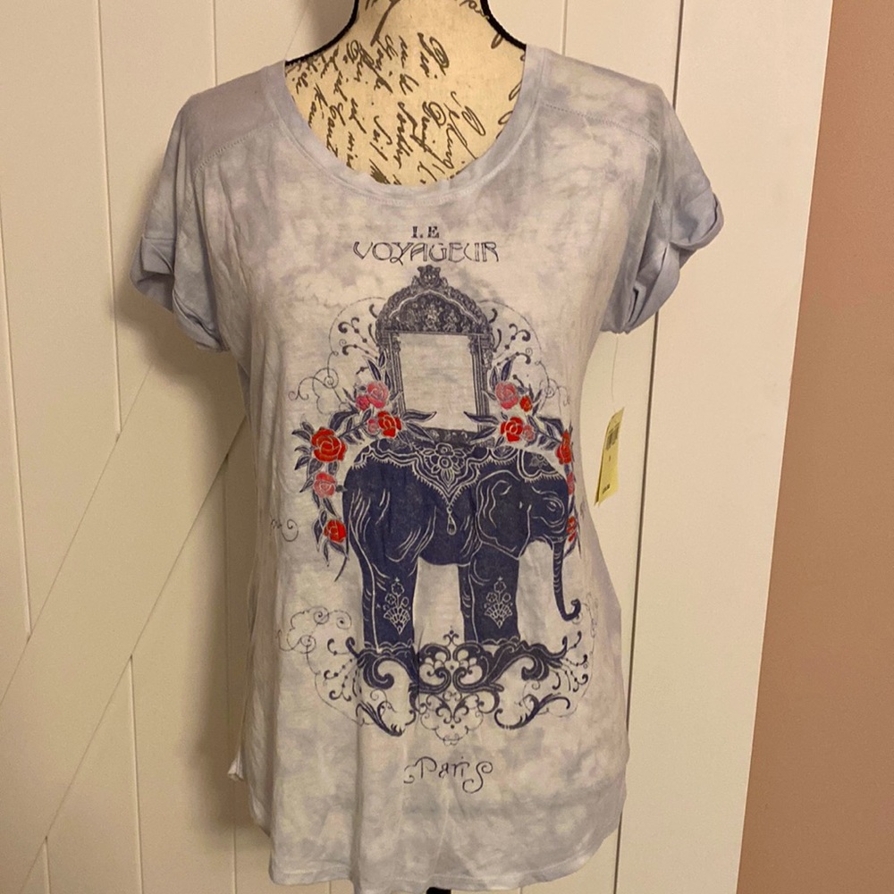 Lucky Brand Elephant Tee